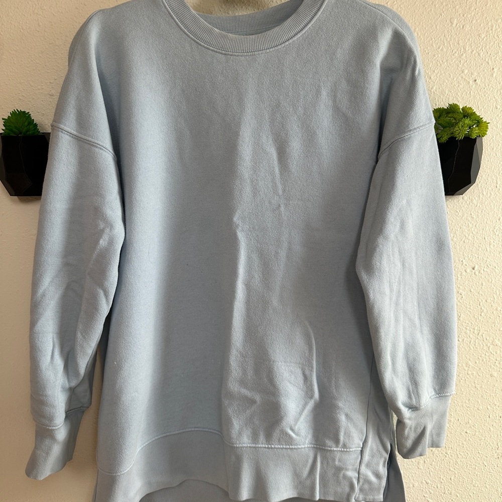SO brand blue sweater